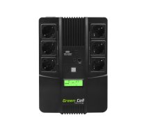 GREENCELL AiO 800VA LCD Line-Interactive 0.8 kVA 480 W 6 AC outlet(s) UPS07 Nepārtrauktās barošanas avots