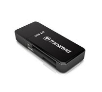 TRANSCEND Ultra High Speed USB3 Black TS-RDF5K Atmiņas karšu lasītājs