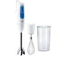 BRAUN Hand Blender MQ 3005 Immersion Hand Blender, 700 W, Number of speeds 2, White/Blue Blenderis