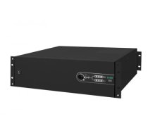 EVER SINLINE 2000 (2000VA/1300W, AVR, 6x IEC, 19" 3U) Black W/SL00RM-002K00/07 Nepārtrauktās barošanas avots