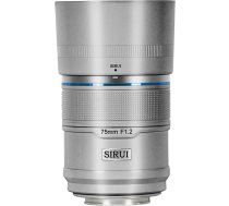 SIRUI SNIPER LENS APS-C AF 75MM F1.2 X-MOUNT SILVER Objektīvs