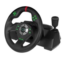 ESPERANZA EGW101 Gaming Controller Steering wheel Playstation,Playstation 3 Digital USB Black,Green EGW101 Stūre