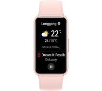 HUAWEI Band 8 (Ahsoka-B19), fitness tracker (pink, silicone bracelet) 40-56-0271 Viedpulkstenis