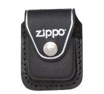 ZIPPO Leather Lighter Pouch Black Maciņš