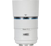 SIRUI SNIPER LENS APS-C AF 75MM F1.2 E-MOUNT WHITE Objektīvs