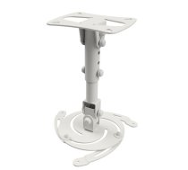 EDBAK | Projector Ceiling mount | PM3w-B | Height adjustment | Maximum weight (capacity) 15 kg | White PM3w-B Stiprinājums