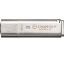 KINGSTON IronKey Locker 50 16 GB, USB stick (aluminum, USB-A 3.2 Gen 1) IKLP50/16GB USB atmiņas karte