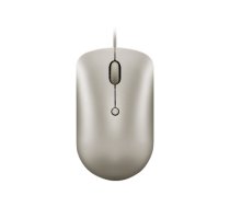 LENOVO 540 USB-C Wired Compact Mouse (Sand) GY51D20879 Datorpele