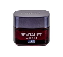 LOREAL Revitalift Laser X3 Night Cream 50ml Women Nakts krēms