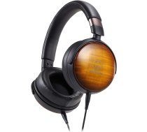 AUDIO-TECHNICA ATH-WP900 Hi-Fi Headphone brown / black - Portable Wooden Headphones ATH-WP900 Austiņas