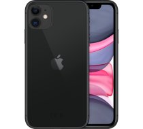 APPLE iPhone 11 64GB Black MHDA3ZD/A Viedtālrunis