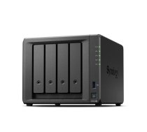 SYNOLOGY 4-Bay DS923+ Up to 4 HDD/SSD Hot-Swap, Ryzen R1600, Processor frequency 2.6 GHz, 4 GB, 2x1GbE, 2xUSB3.2, 1xeSATA DS923+ Tīkla disku masīvs (NAS)