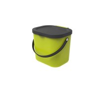 ROTHO Albula Lime - waste sorting container - 6l Atkritumu tvertne