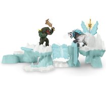 SCHLEICH Sneak Eldrador Attack on the Ice Fortress, play figure 42497 Figūriņa