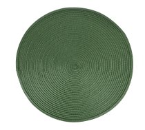 EVELEKT Placemat SELMA D38cm, green Galda servēšanas paliktnis