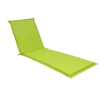 EVELEKT Deck chair pad SUMMER 55x190x5cm, light green Guļamkrēslu pārsegs