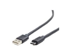 GEMBIRD Gembird USB-A/USB-C, 1m USB cable USB 2.0 USB A USB C Black CCP-USB2-AMCM-1M Vads
