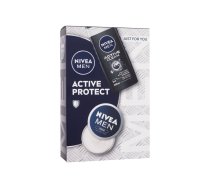 NIVEA Men Men Men Creme 75 ml + Shower Gel Men Active Clean 250 ml Dienas krēms