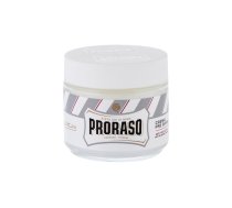 PRORASO White Pre-Shave Cream 100ml Men Pirms skūšanās kosmētika