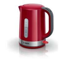 BOSCH Bosch TWK6A514 electric kettle 1.7 L 2200 W Grey, Red TWK6A514 Tējkanna