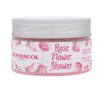 DERMACOL Rose Flower Shower Body Scrub Women Ķermeņa pīlingam