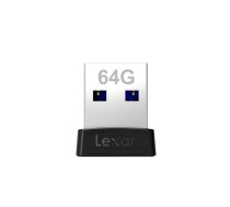 LEXAR JumpDrive S47 64GB USB 3.1 Black LJDS47-64GABBK USB Flash atmiņa