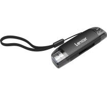 LEXAR CARDREADER DUAL SLOT USB-A/C (LRW310X) SUPPORTS MICROSD AND SD CARDS (USB 3.1) Atmiņas karšu lasītājs