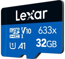 LEXAR 633X MICROSDHC/SDXC NO ADAPTER (V30) R95/W45 32GB LMS0633032G-BNNNG Atmiņas karte