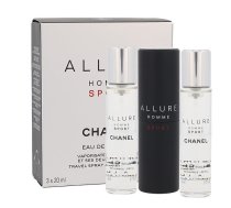 CHANEL Allure Homme Sport 3x20ml Men Tualetes ūdens EDT