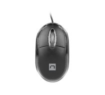 NATEC Mouse, Vireo 2, Wired, 1000 DPI, Optical, Black Datorpele