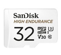 SANDISK High Endurance memory card 32 GB MicroSDHC UHS-I Class 10 SDSQQNR-032G-GN6IA Atmiņas karte