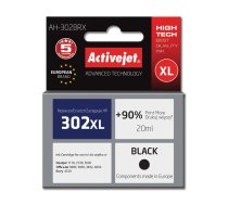 ACTIVEJET AH-302BRX ink (replacement for HP 302XL F6U68AE; Premium; 20 ml; black) AH-302BRX Tintes kasetne