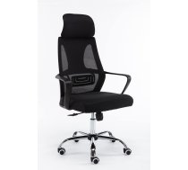 TOP E SHOP Topeshop FOTEL NIGEL CZERŃ office/computer chair Padded seat Mesh backrest NIGEL BLACK Ofisa krēsls