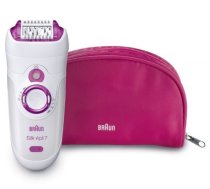 BRAUN Silk-epil 7, Wet & Dry, White, Pink 7-000 Epilators