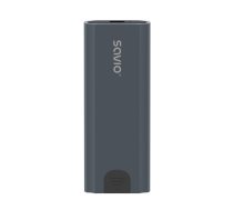 SAVIO Savio M.2 SSD NVMe external drive enclosure, USB-C 3.1, AK-67, grey AK-67 Aksesuārs