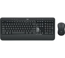 LOGITECH DE Layout - MK540 Advanced WL Keyboard + Mouse - 920-008675 920-008675 Klaviatūra