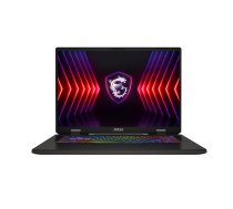 MSI Sword 17 HX B14VFKG-084XPL Intel® Core™ i7 i7-14700HX Laptop 43.2 cm (17") Quad HD+ 16 GB DDR5-SDRAM 1 TB SSD NVIDIA GeForce RTX 4060 Wi-Fi 6E (802.11ax) NoOS Grey B14VFKG-084XPL     Portatīvais dators