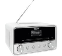 TECHNISAT DIGITRADIO 586, Internet radio (white/silver, WLAN, Bluetooth, CD) 0001/3986 Radio