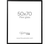 FOCUS SOUL BLACK PLEXI 50X70 Fotorāmis