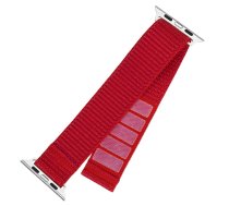 FIXED | Sporty Strap for Apple Watch 42/44/45mm | 160-210 mm | Red | Nylon FIXNST2-434-RD Siksniņa