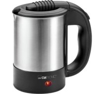 CLATRONIC travel kettle WKR 3624?(stainless steel / black, 0.5 liters) 263729 Tējkanna