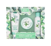 XPEL Eucalyptus & Peppermint Eucalyptus & Peppermint Foot Cream 100 ml + Eucalyptus & Peppermint Foot Soak 100 ml + Eucalyptus & Peppermint Foot Scrub 100 ml Kāju     krēms