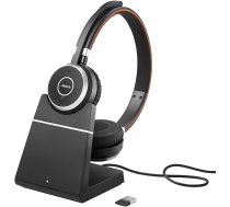 JABRA Evolve 65 SE UC Stereo headset, black 6599-833-499 Bluetooth austiņas