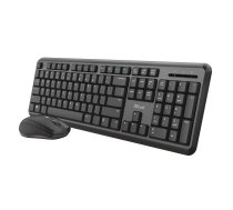 TRUST ODY keyboard RF Wireless QZERTY English Black 23942 Klaviatūra+pele