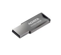 ADATA UV250 64GB USB 2.0 Silver AUV250-64G-RBK USB Flash atmiņa