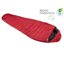 HIGH PEAK Redwood -3, sleeping bag (dark red/grey) 23085 Guļammaiss