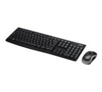 LOGITECH LOGI MK270 Wireless Combo black USB (US) 920-004508 Klaviatūra+pele