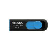 ADATA UV128 32GB Black Blue AUV128-32G-RBE USB Flash atmiņa