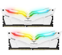 TEAMGROUP T-Force NIGHT HAWK DDR4 16GB 2x8GB 3200MHz DIMM CL16 1.35V RGB White TF15D416G3200HC16CDC01 Operatīvā atmiņa (RAM)