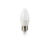 Spuldze C37, E27, LED, Brillight, svece, 170-260V, 8W, 680lm, 3000K, D37mm, L106mm